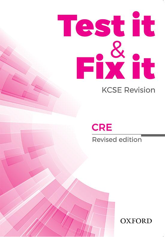 Test it & Fix it KCSE Revision CRE